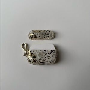 Floral AirPod Pro Case with Clip